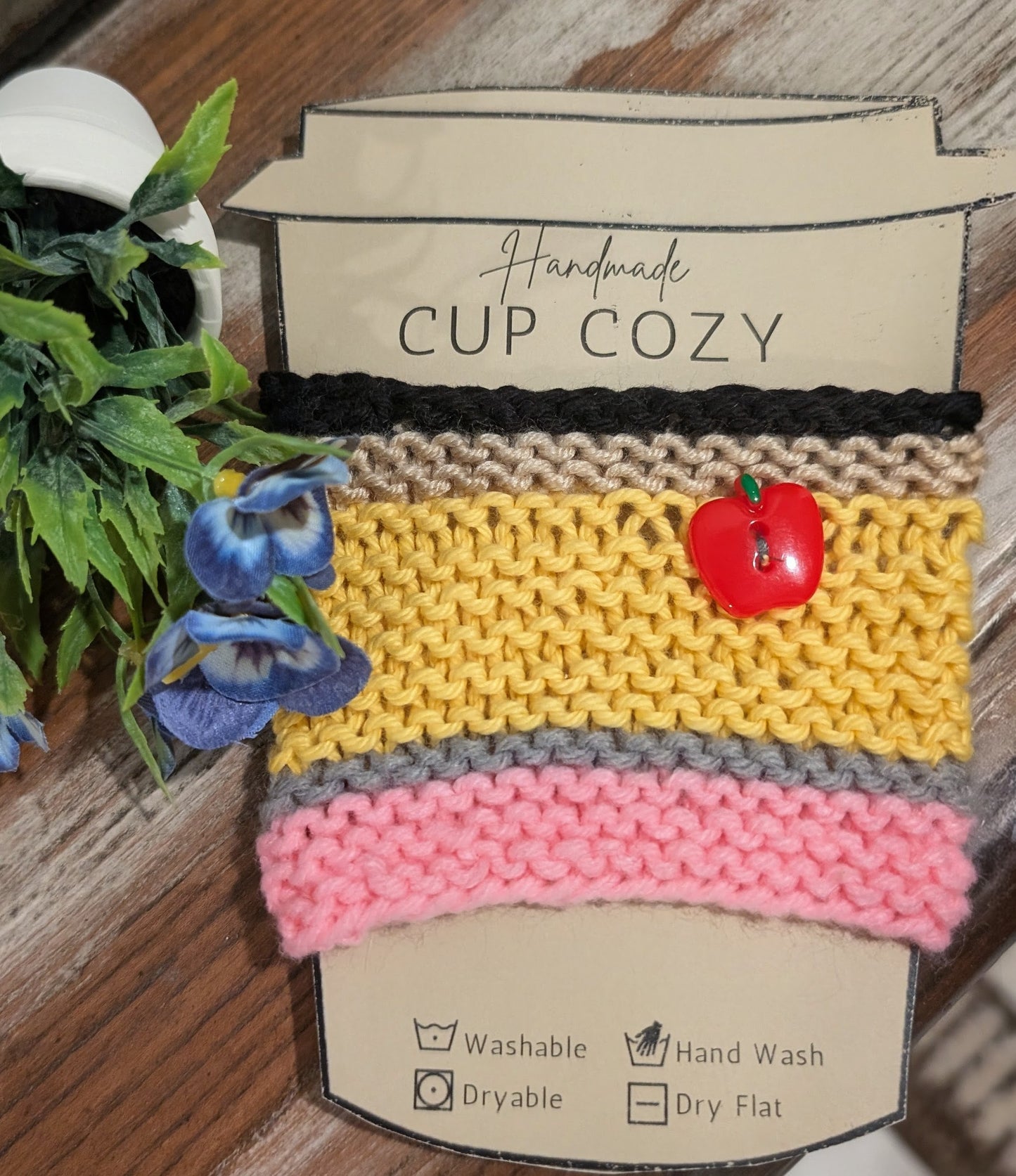 Teacher appreciation cup cozy