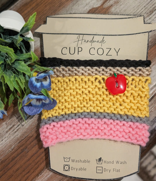 Teacher appreciation cup cozy