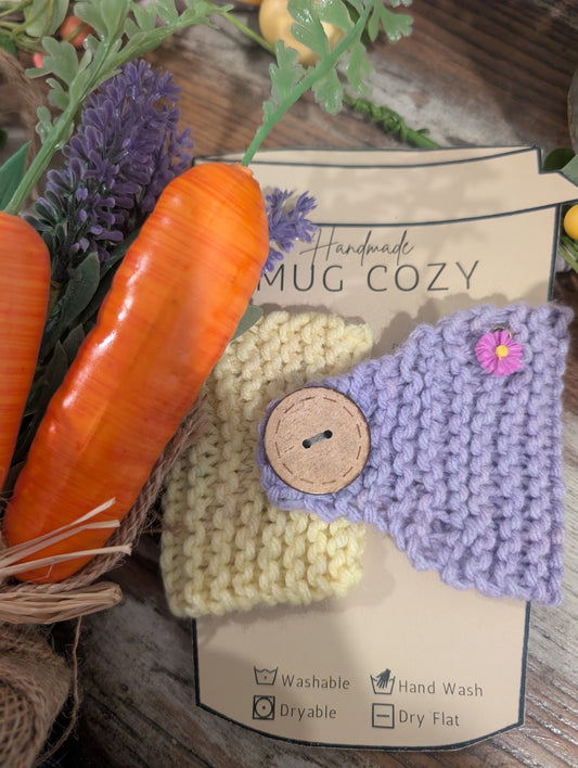 Spring mug cozy